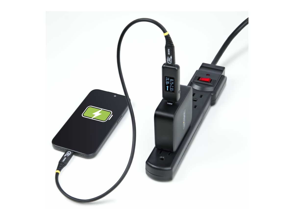 StarTech.com USB-C Power Tester, Bi-Directional Digital Voltage/Current - USB-C power tester - digital multimeter, bi-directional – foto 7