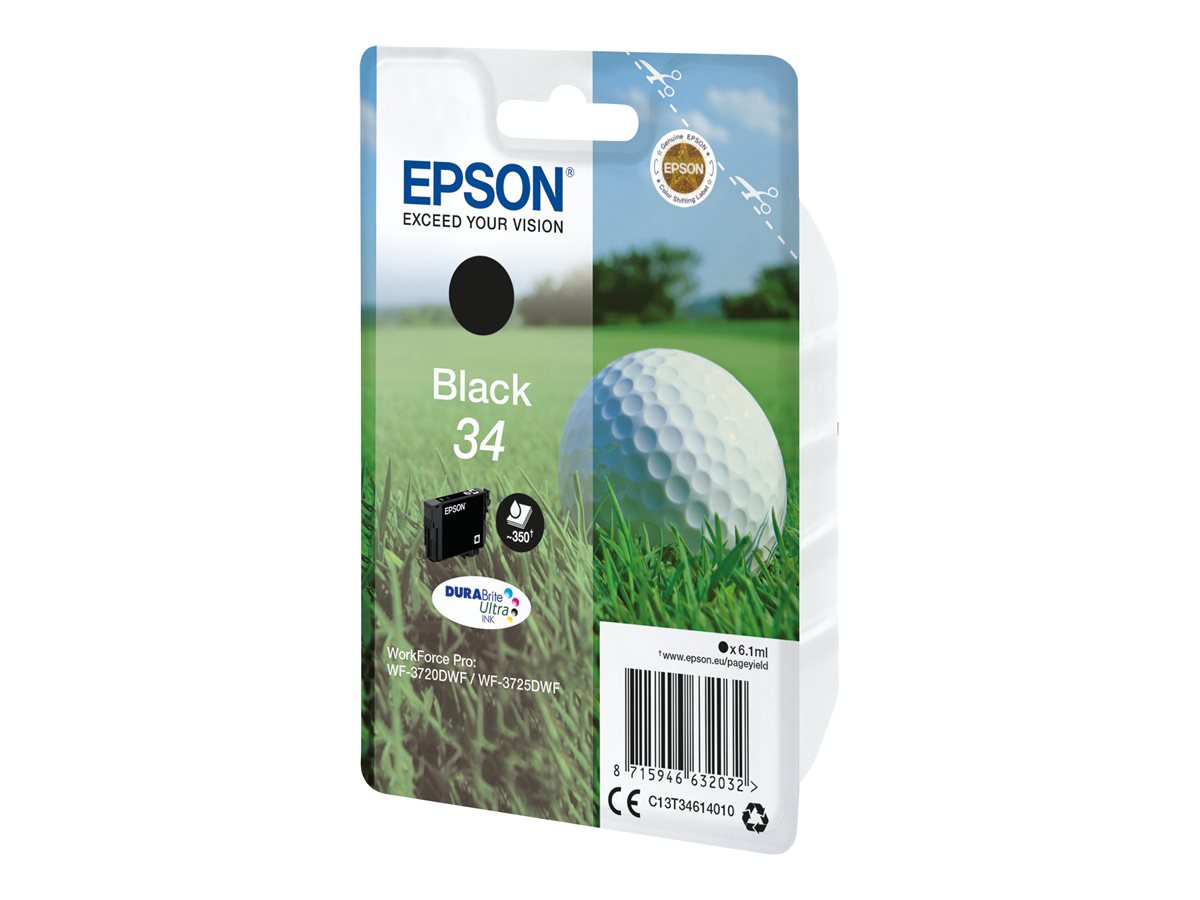 EPSON 4LB 34 Ink Black 6.1ml Blister w/s