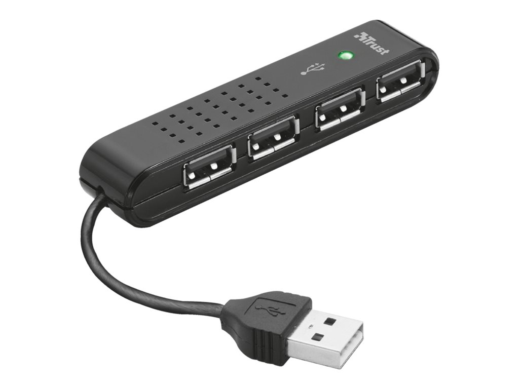 TRUST USB 2.0 Hub Vecco Mini, 4 porty