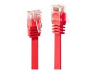 C ble réseau Plat Rouge Cat.6A U/UTP, 2m