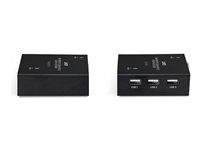 Kit extender KVM DisplayPort 1.2 & USB sur fibre optique, 300m