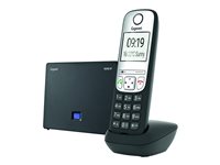 Gigaset A690 IP Trådløs telefon / VoIP telefon Sort