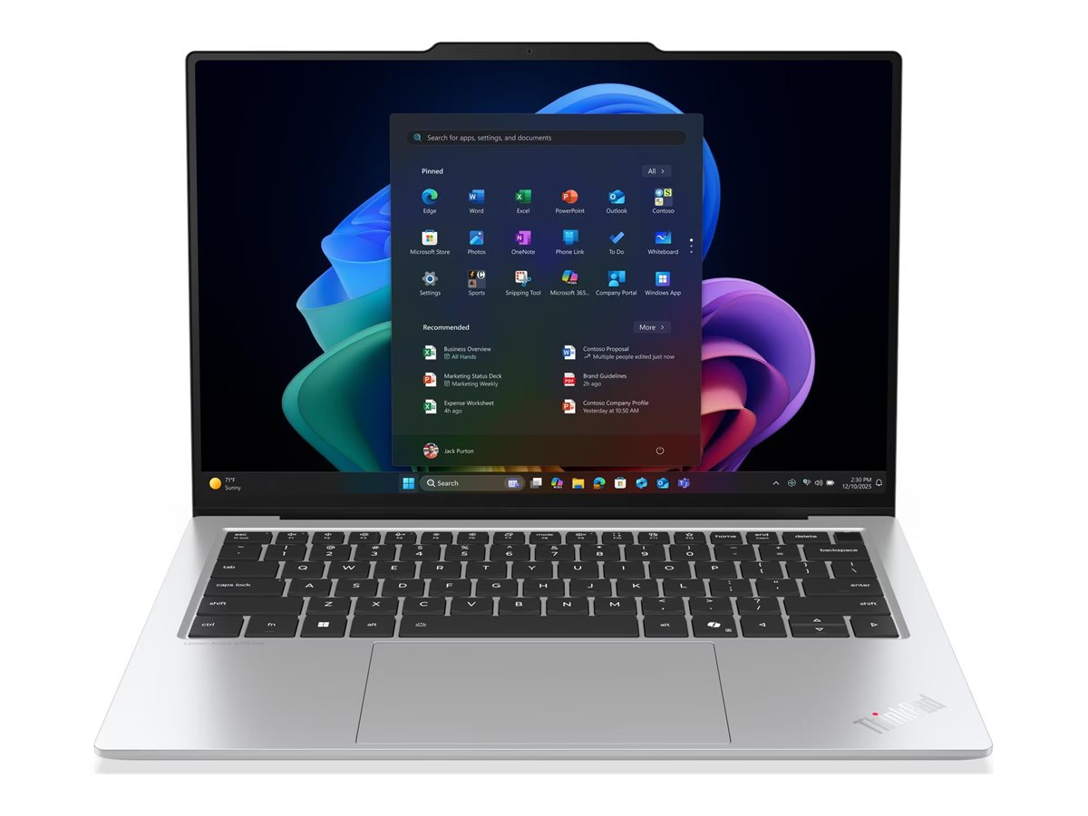 Lenovo ThinkPad X9-14 Gen 1 - Copilot+ PC - 14" - Intel Core Ultra 7 - 258V - Evo - 32 GB RAM - 1 TB SSD - česká/slovenská – foto 2