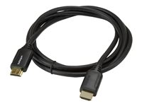 StarTech.com 6ft (2m) Premium Certified HDMI 2.0 Cable with Ethernet, High Speed Ultra HD 4K 60Hz HDMI Cable HDR10, HDMI Cord