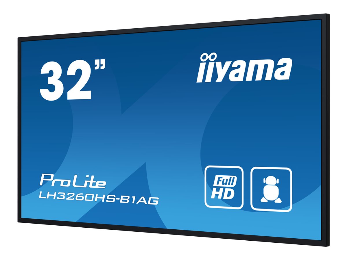 iiyama ProLite LH3260HS-B1AG 32" Třída (31.5" zobrazitelný) displej LCD s LED podsvícením - Full HD - pro digital signage – foto 3