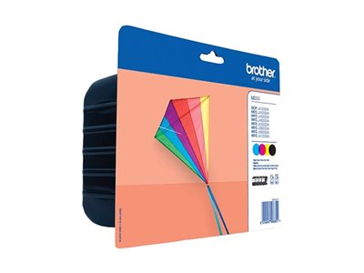 BROTHER Pack blister de 4 cartouches