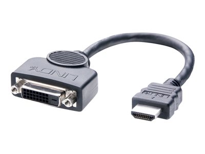 LINDY HDMI Stecker/DVI-D Buchse Adapter