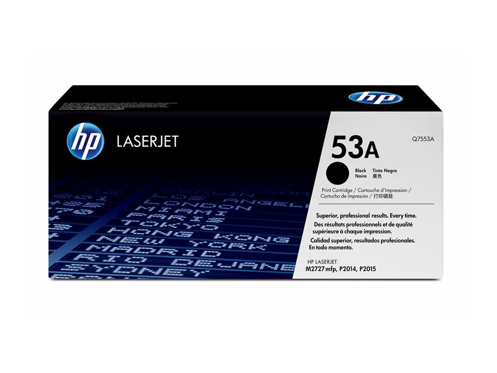 HP TONER LASERJET Q7553A NOIR P