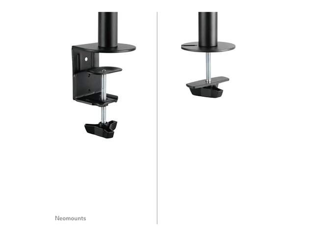NEOMOUNTS Flat Desk Mount 2 screens Blk
