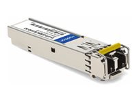 AddOn - Module transmetteur SFP (mini-GBIC) (équivalent à : Juniper EX-SFP-GE80KCW1550) - 1GbE - 1000Base-CWDM 