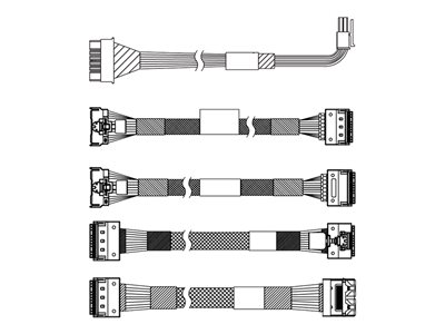 LENOVO SR665 V3 Front BP1 SAS/SATA Cbl - 4X97A85168