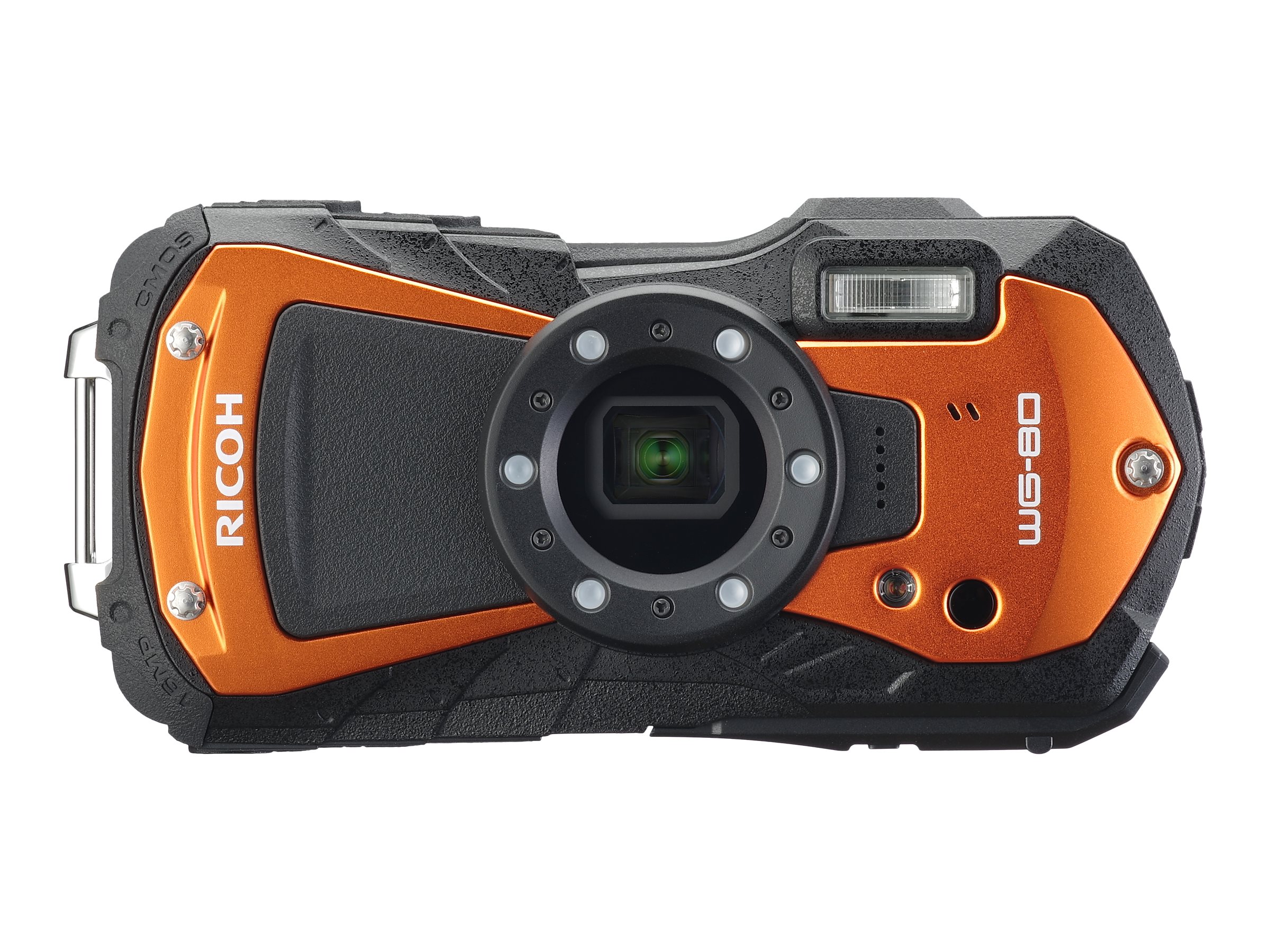 Ricoh WG-80 Digital Camera - Orange - 03128