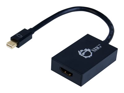 SIIG Mini DisplayPort 1.2 to HDMI 4Kx2K 60Hz Active Adapter
