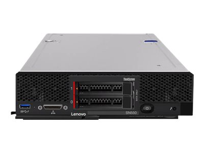 Lenovo ThinkSystem SN550 7X16 - Server - blade - 2-way - 1 x Xeon Silver 4208 / 2.1 GHz - RAM 32 GB - SATA/PCI Express - hot-swap 2.5