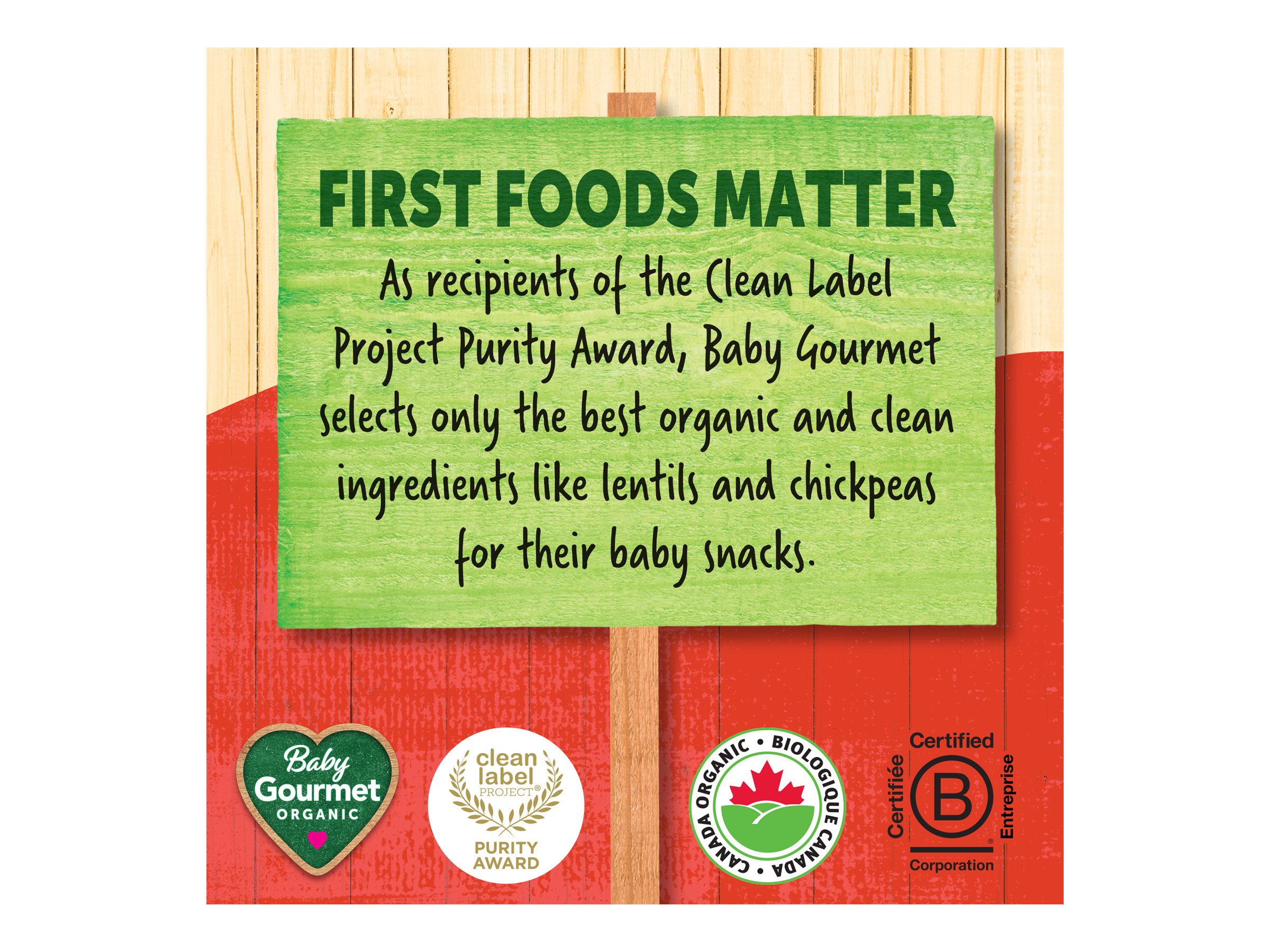 Baby Gourmet Finger Foods Rusks - Apple Sweet Potato - 40g