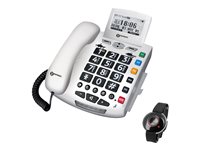 Geemarc Serenities Telefon med ledning LCD-skærm
