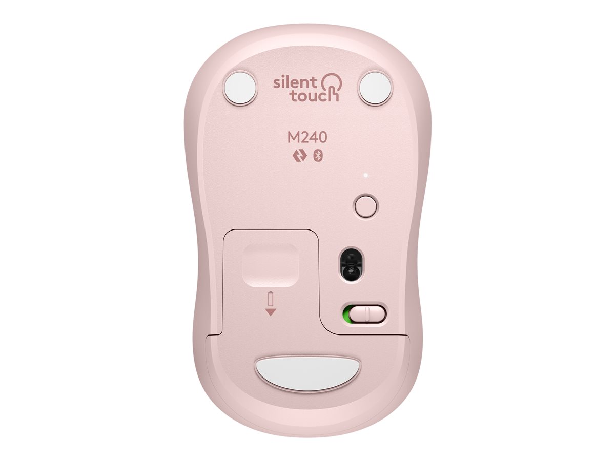 Logitech M240 Silent - myš - Bluetooth - rùžová – foto 4