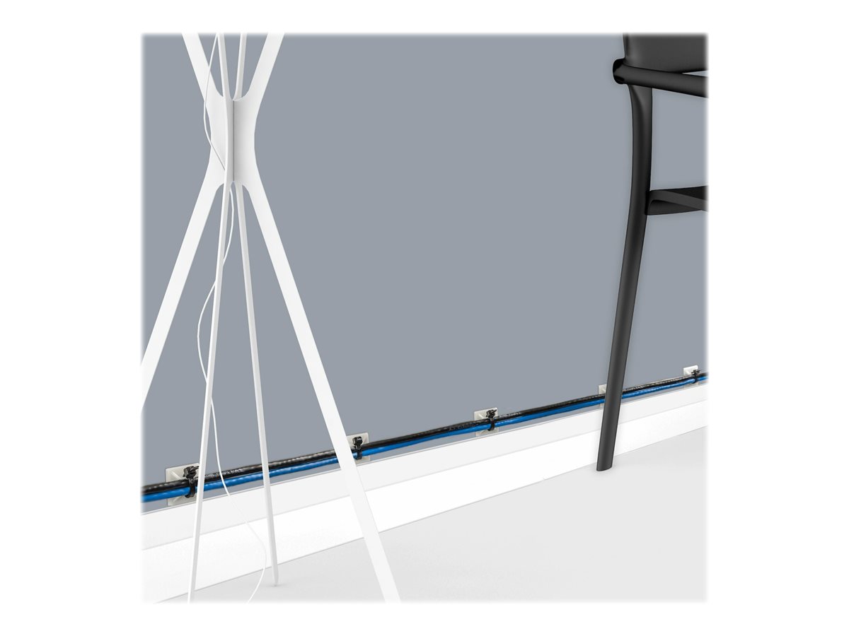 100 Cable Tie Mounts - Adhesive Tape – foto 2