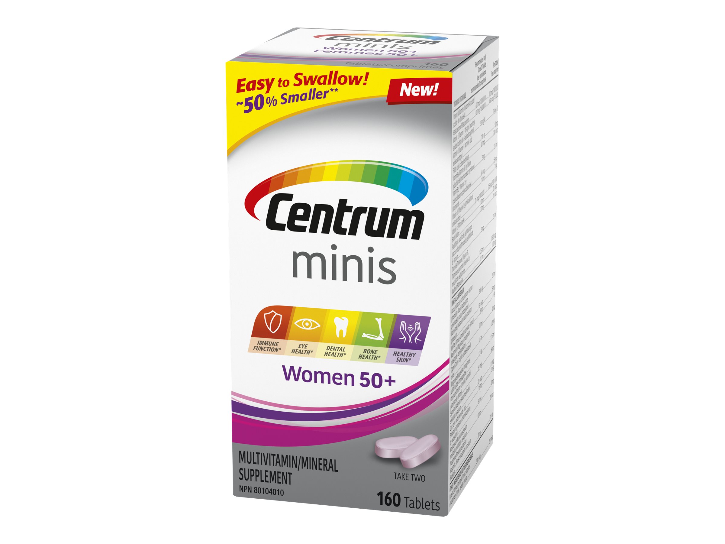 Centrum Minis Women 50+ Multivitamin/Mineral Supplement - 160s