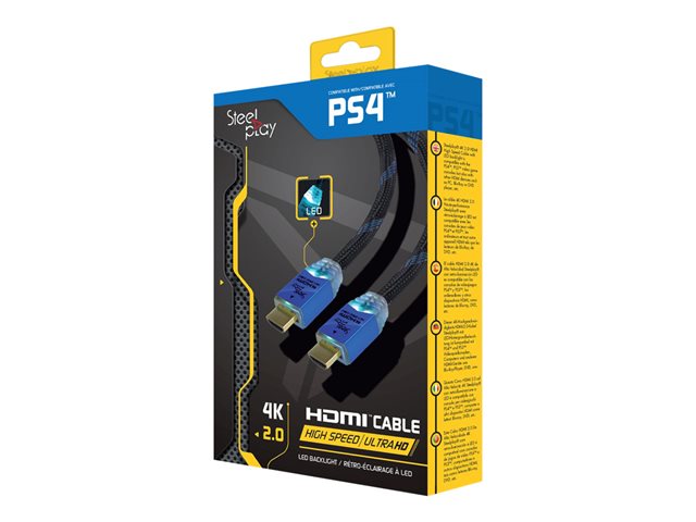 LEXIP X STEELPLAY 4K HDMI HS Cable 2m