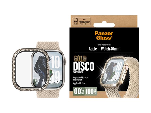 PanzerGlass Apple Watch 11/10 46 mm zlatý kryt – foto 6
