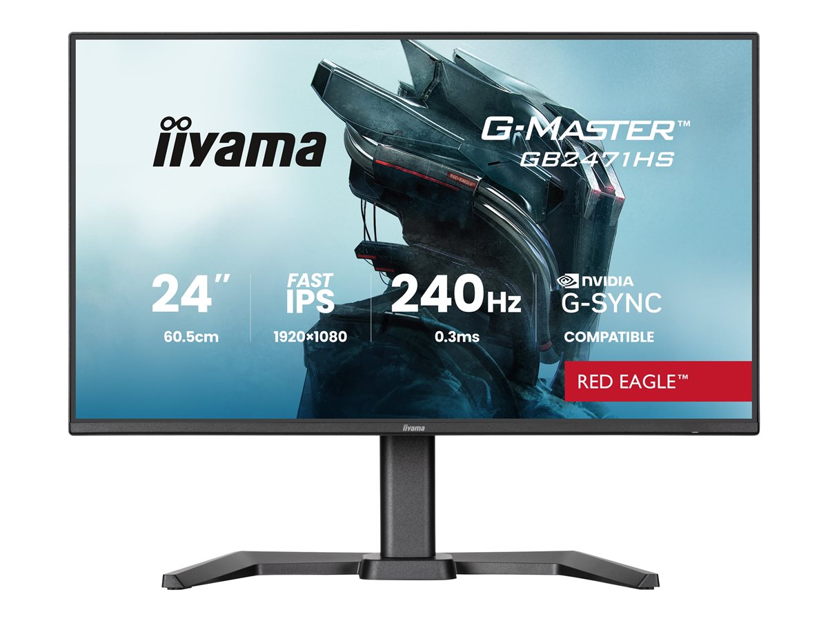 iiyama G-MASTER Red Eagle GB2471HS-B1 - LED monitor - Full HD (1080p) - 24" – foto 2