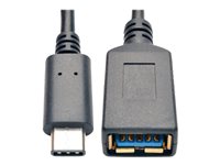 Tripp Lite USB 3.1 USB Type-C kabel 15.24cm Sort