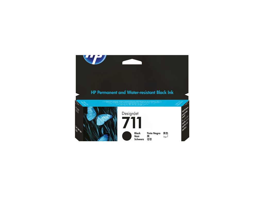 HP 711 ink black 38 ml DJ T120 520