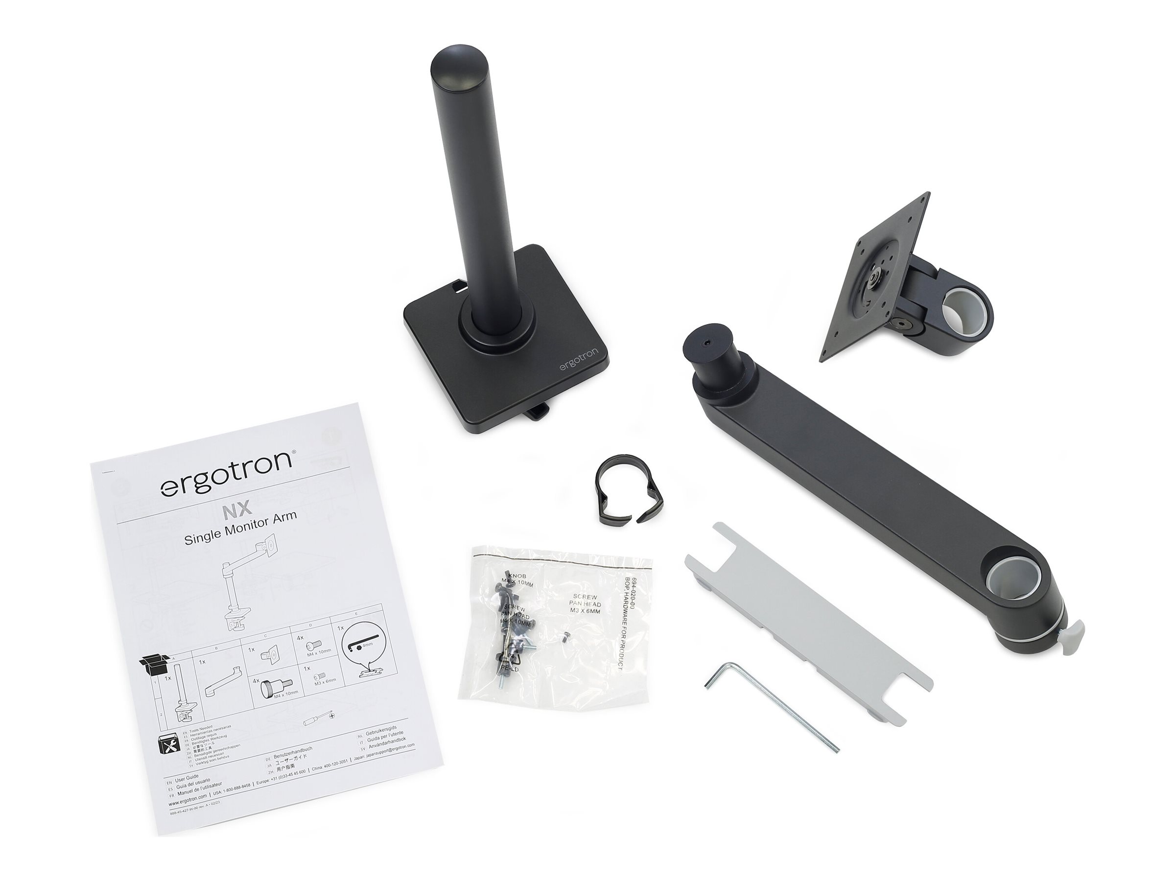 Ergotron NX mounting kit for Monitor matte Product shot Close-up 75800