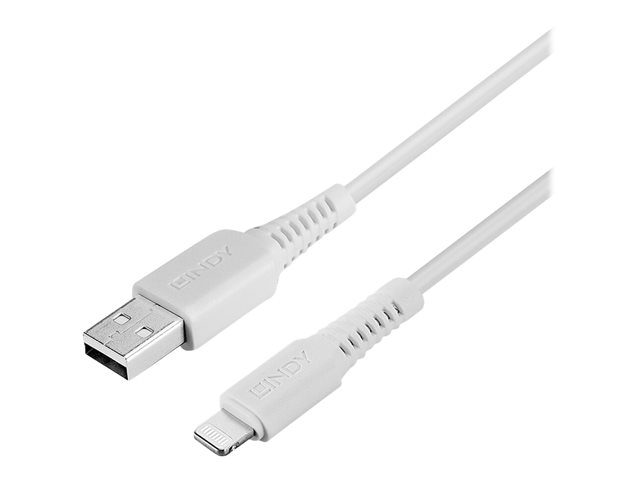 LINDY USB to Lightning Cable White 2m