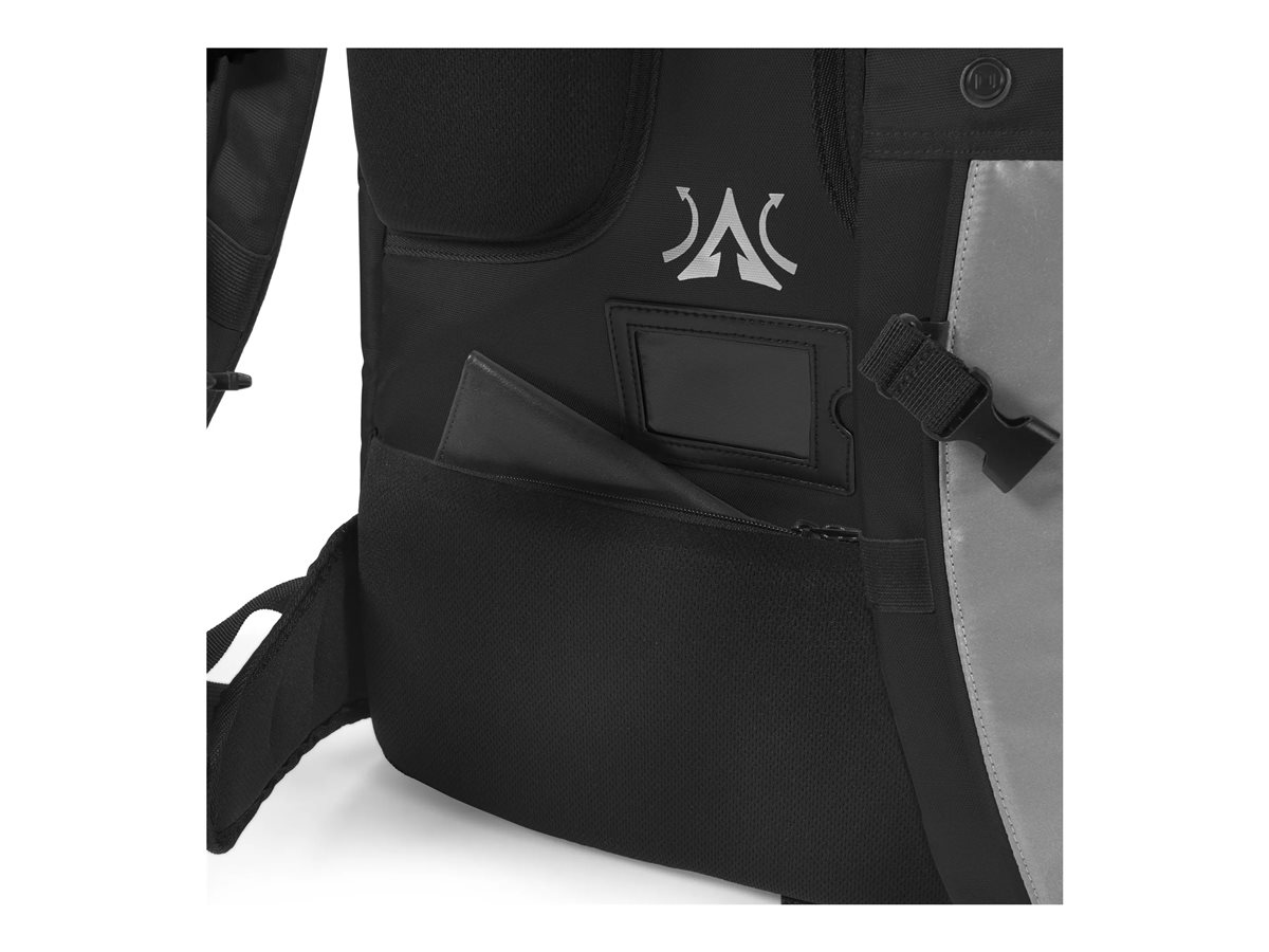 Backpack REFLECTIVE 32-38 litre black – foto 9