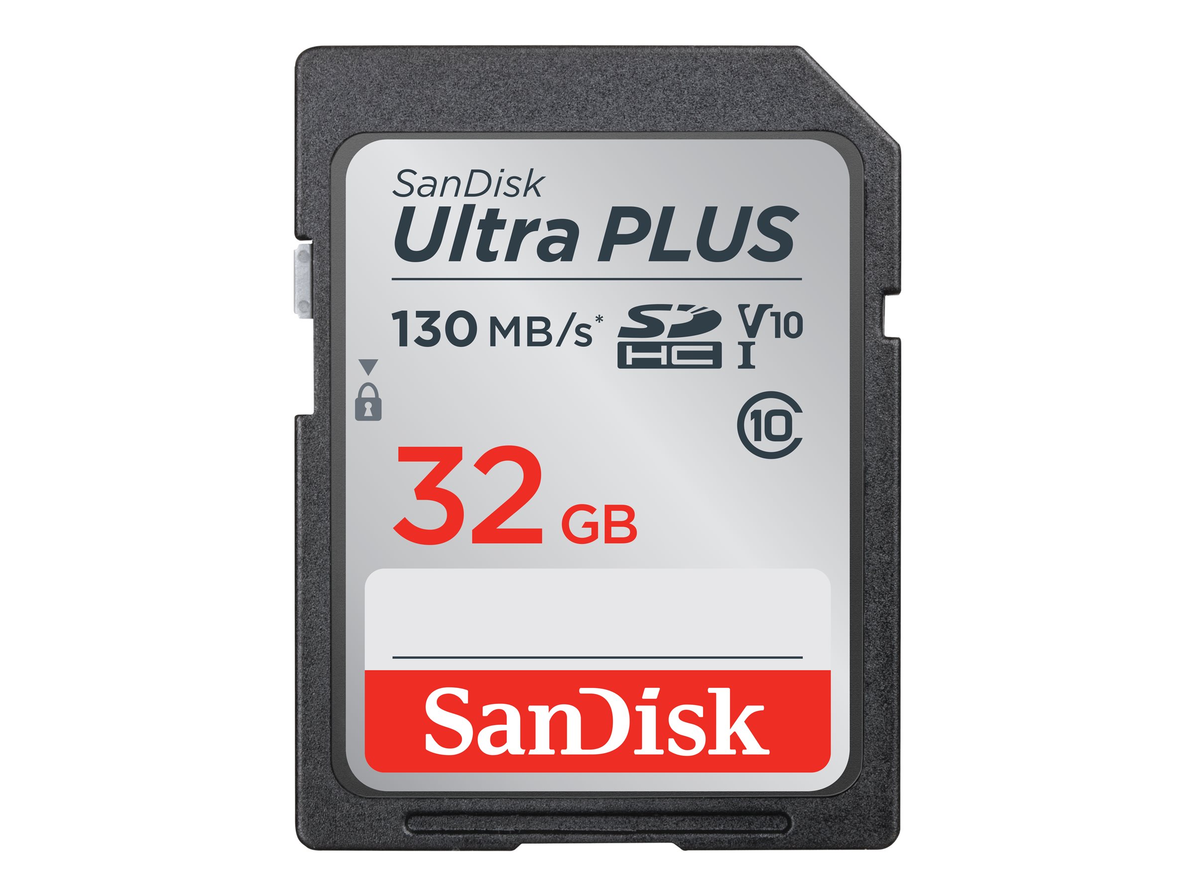 SanDisk Ultra Plus 32GB SDHC-Card - SDSDUW3-032G-CB6IN