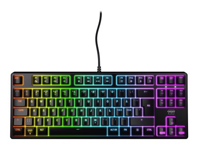 CHERRY XTRFY K4V2 Keyboard mechanical, gaming, RGB 80% TKL backlit USB QWERTY US 