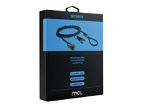 MCL Antivol type câble à encoche étroite