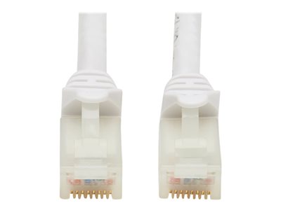 Eaton Tripp Lite Series Safe-IT Cat6a 10G Snagless Antibacterial UTP Ethernet Cable (RJ45 M/M), PoE, White, 5 ft. (1.52 m)
