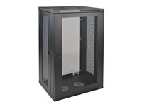 Eaton Tripp Lite Series 21U Wall Mount Rack Enclosure Server Cabinet w/ Door and Side Panels - rack - 21U