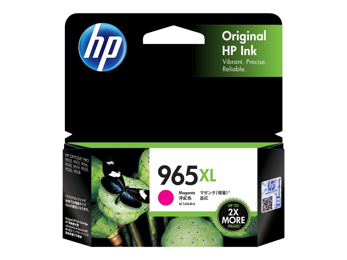 HP 965XL High Yield magenta original ink Usage / lifestyle Multi-angle 72520