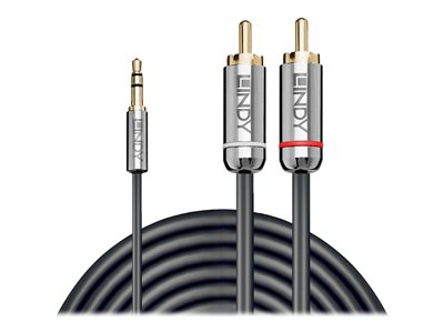 LINDY Audiokabel an Phono 3.5mm Cromo line 10m