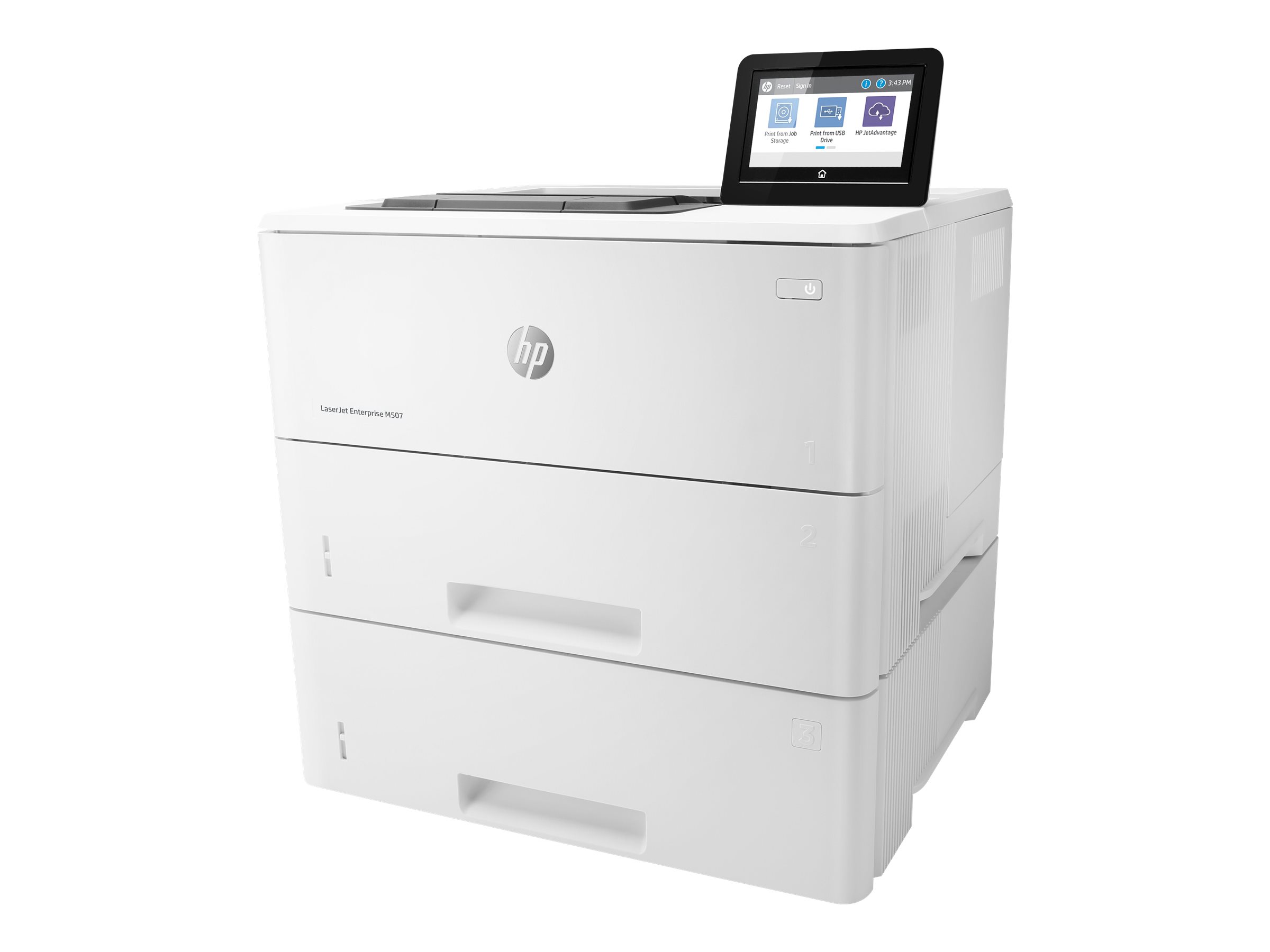 Hp Laserjet Enterprise M507x Printer B W Laser