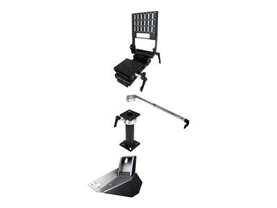 Havis Premium - Mounting kit (heavy duty vehicle specific base plate, telescopic pole, height adjust handle, keyboard mount, motion device, stability support arm, monitor mount)