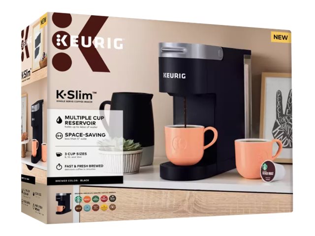 Keurig K-Slim Coffee Machine - Black - 5000356149