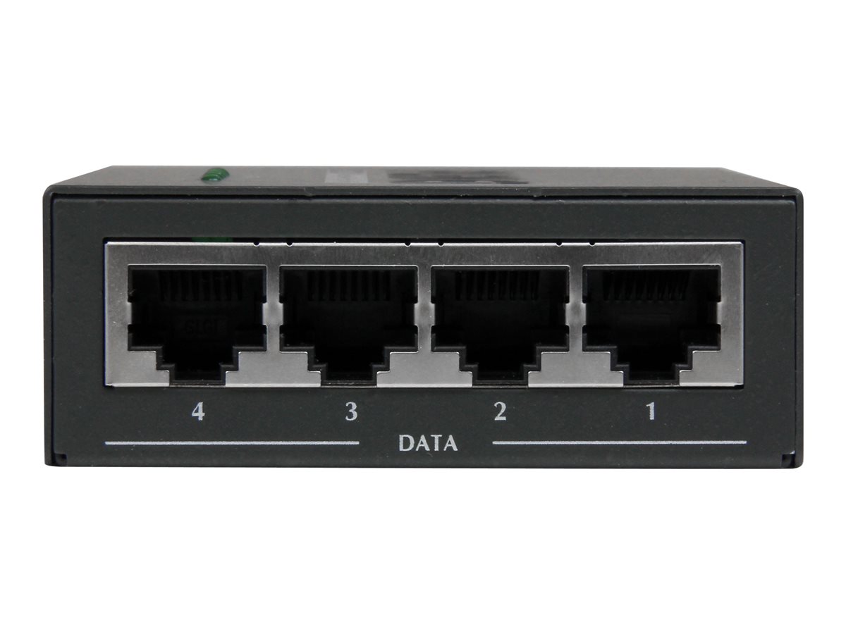 STARTECH 4 Port Gigabit Midspan - PoE+Injector – foto 3
