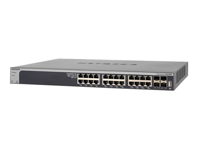 Image of NETGEAR Smart XS728T - switch - 28 ports - smart - rack-mountable