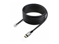 StarTech.com USB-C to RJ9 Adapter for Office Phone Handset or Wired/Wireless Headset, Use Existing Landline Hardware, 6ft/1.8m, For Laptop/Desktop Computer/Mobile Hovedsætadapter 1.8m