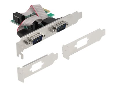 DeLOCK PCI Express x1 Card to 2 x Serial RS-232 - DeLOCK PCI Express