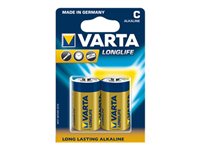 Varta Longlife C-type Standardbatterier