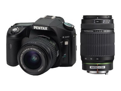 Pentax K200D + DA 18-55mm II and 55-300mm - pictures, photos and