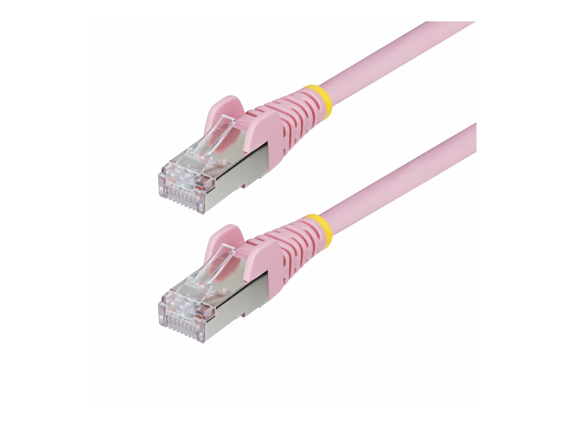 Startech 50ft Pink CAT6a Ethernet Cable, Snagless, S/FTP, 10G, LSZH