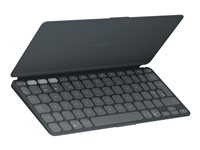 Logitech Keys-To-Go 2 - keyboard - built-in cover - QWERTY - UK - graphite Input Device