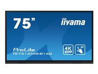iiyama ProLite TE7512MIS-B1AG 75' Digital skiltning/interaktiv kommunikation 3840 x 2160